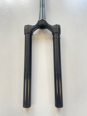 Marzocchi Bomber Service Set: 2025 Marz Super Z, 190 MAX, Black Ano, Shiny Black, 8.5mm OS (44 Rake), 1.5 Taper, 58HT, CSU
