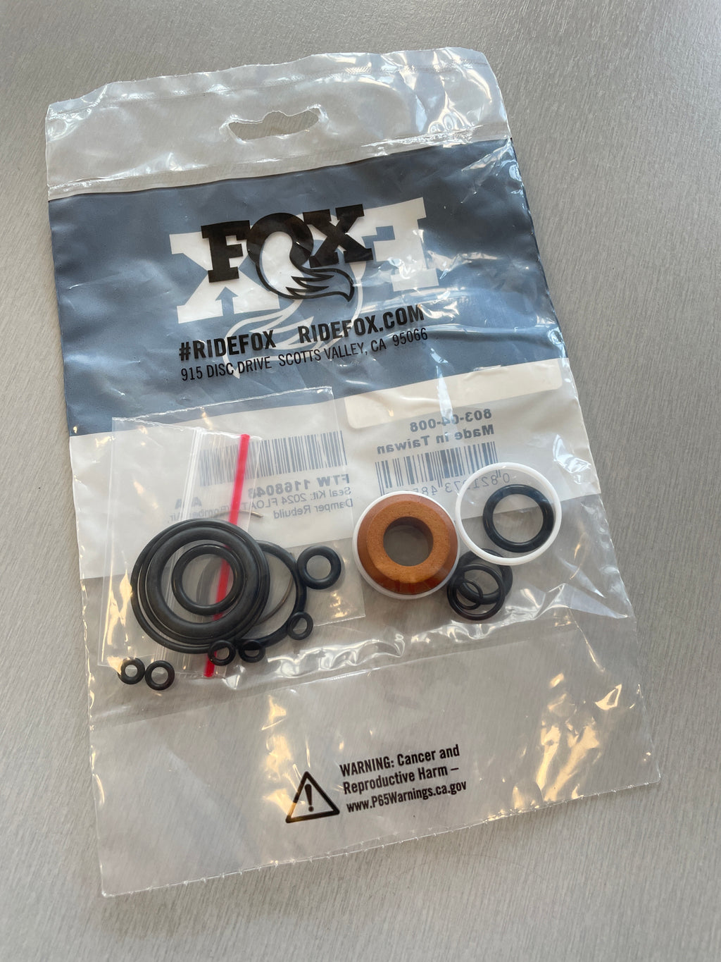 Marzocchi Seal Kit: 2024 FLOAT X/Bomber Air, Rebuild