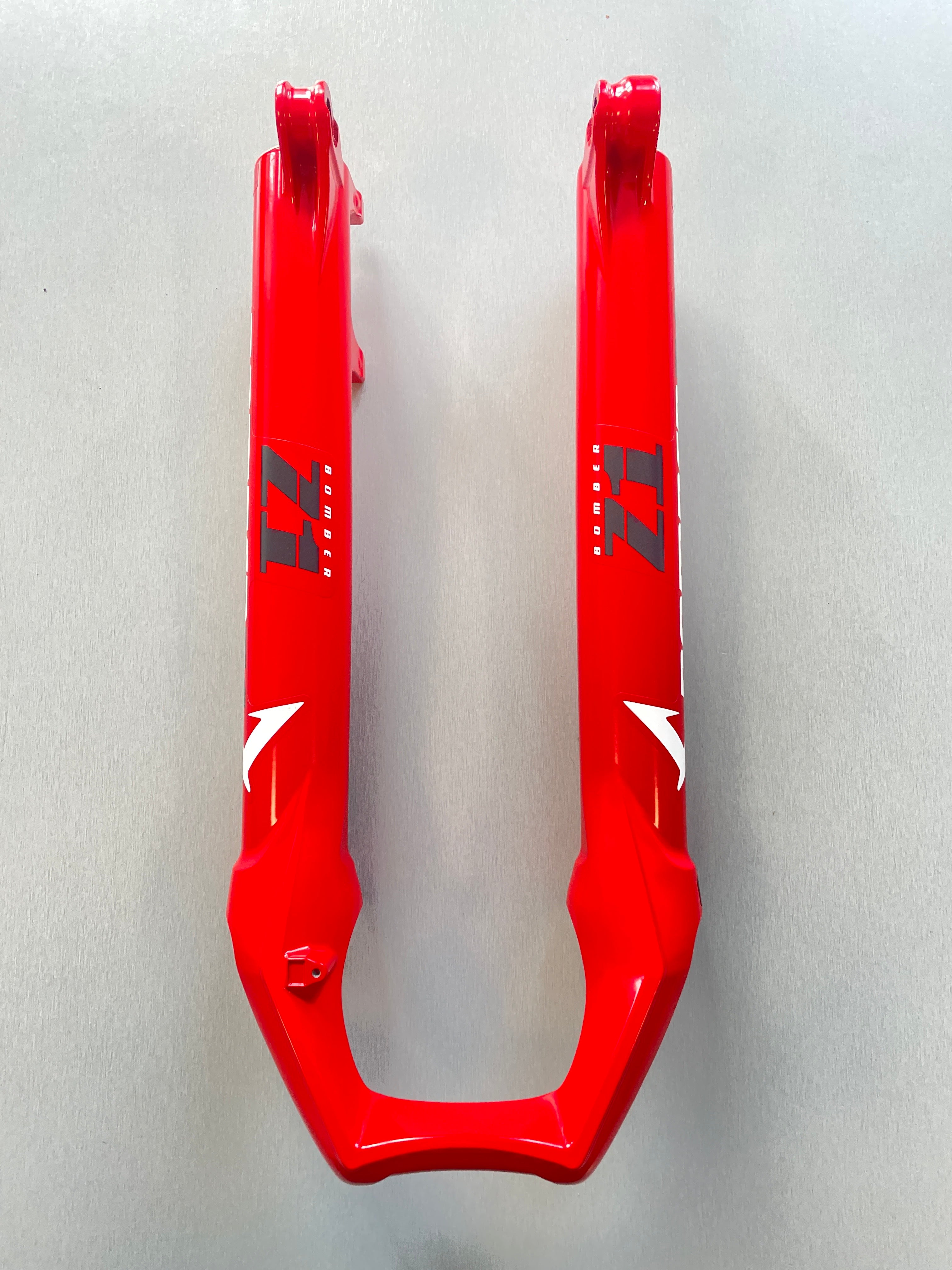 Marzocchi Bomber Z1 Lower Leg Assy 29in 170 15x110 QR Gloss Red P-S