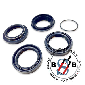 new SEAL KIT 35MM - 2 OIL S - 2 DUST S - 2 FOAM RING - BLACK for Marzocchi