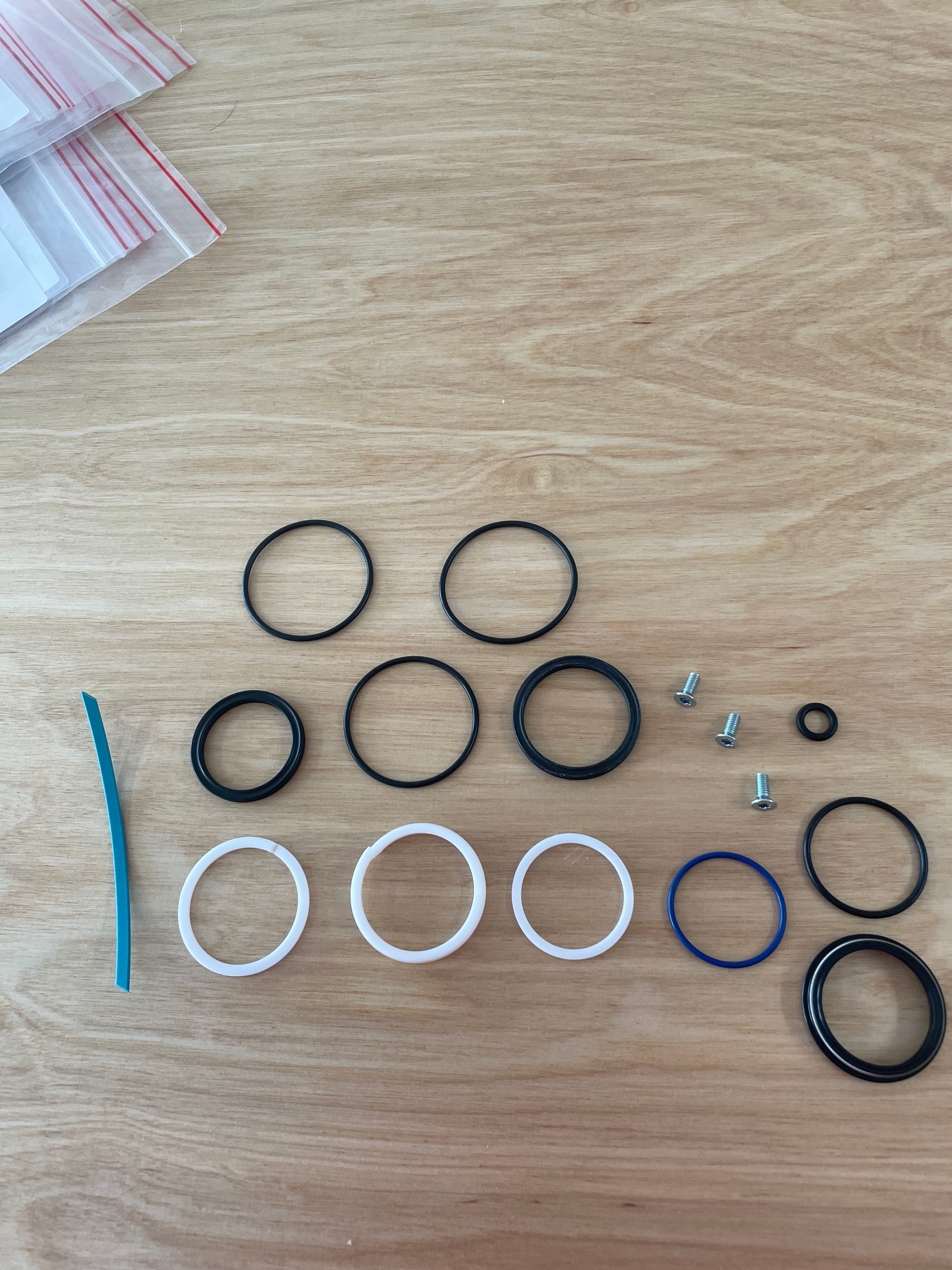 Air spring assy and stickers