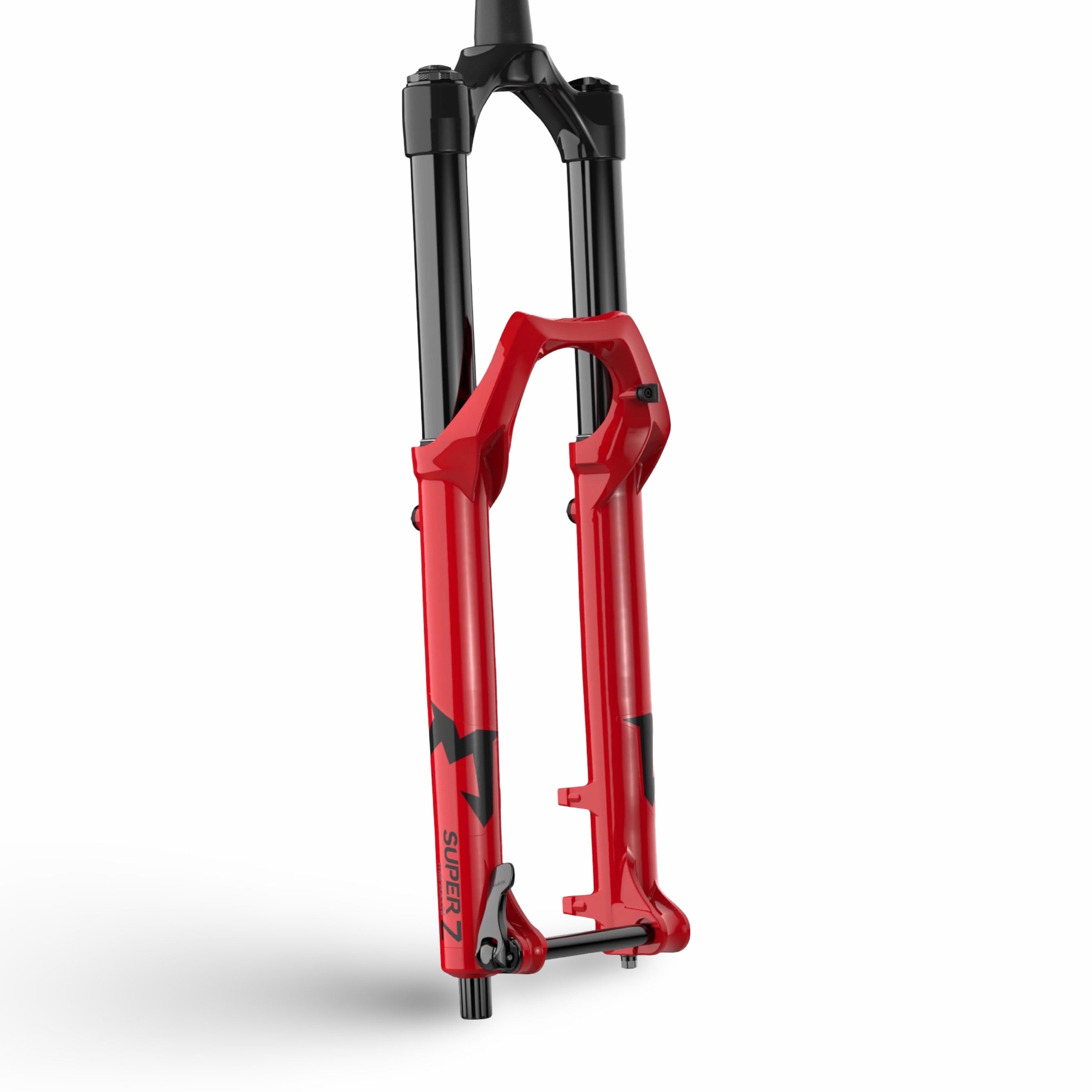 Marzocchi Bomber Super Z fork in red.