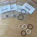 Öhlins Service Kit Air Spring 100h 18850-12 for RXF34, RXF36, RXF38, and DH38 suspension forks, includes O-rings and seals for 100-hour air spring maintenance