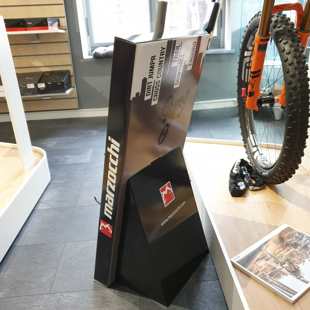 Fork holder, black for all Marzoccchi Forks