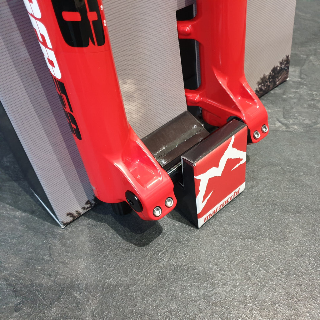 Fork holder, black for all Marzoccchi Forks