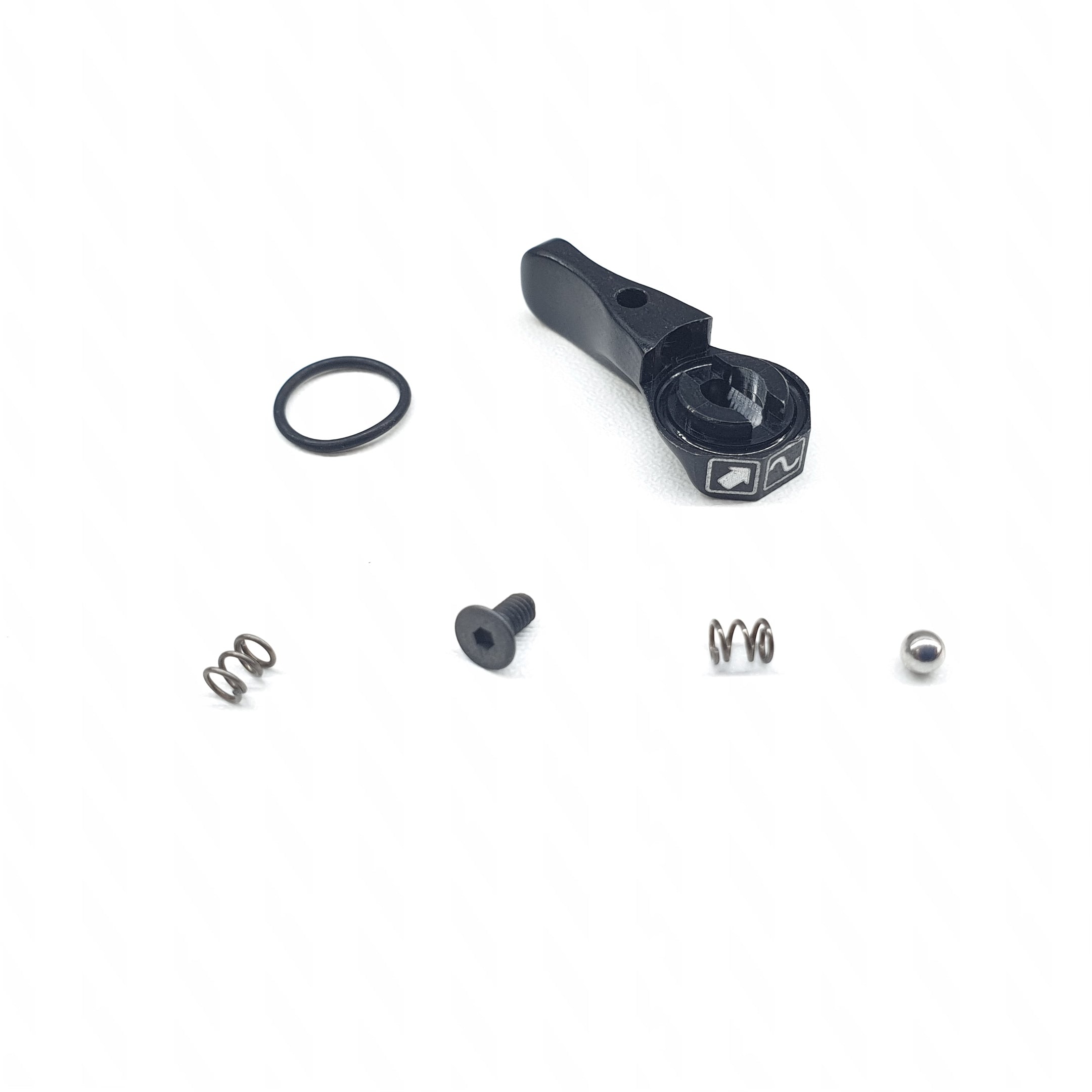 053 SHOCK KNOB KIT BLK URD TRAIL SEL