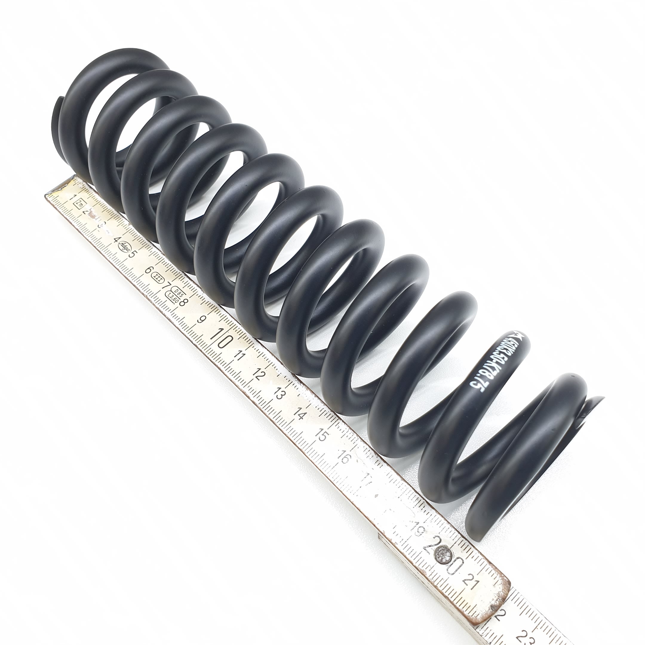 REAR STEEL SPRING 450LBS/IN 3,50"- 89MM BLK