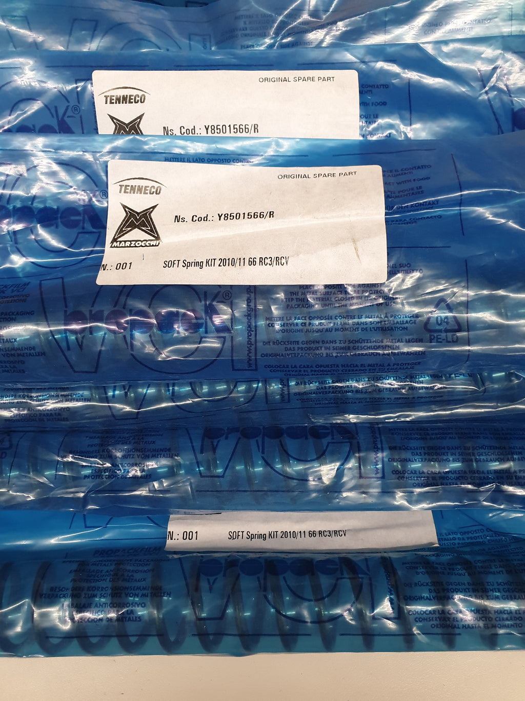 Marzocchi Bomber SOFT Spring KIT 2010/11 66 RC3/RCV K4.4