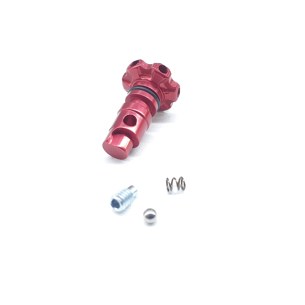 053 SHOCK KNOB KIT RED REBOUND