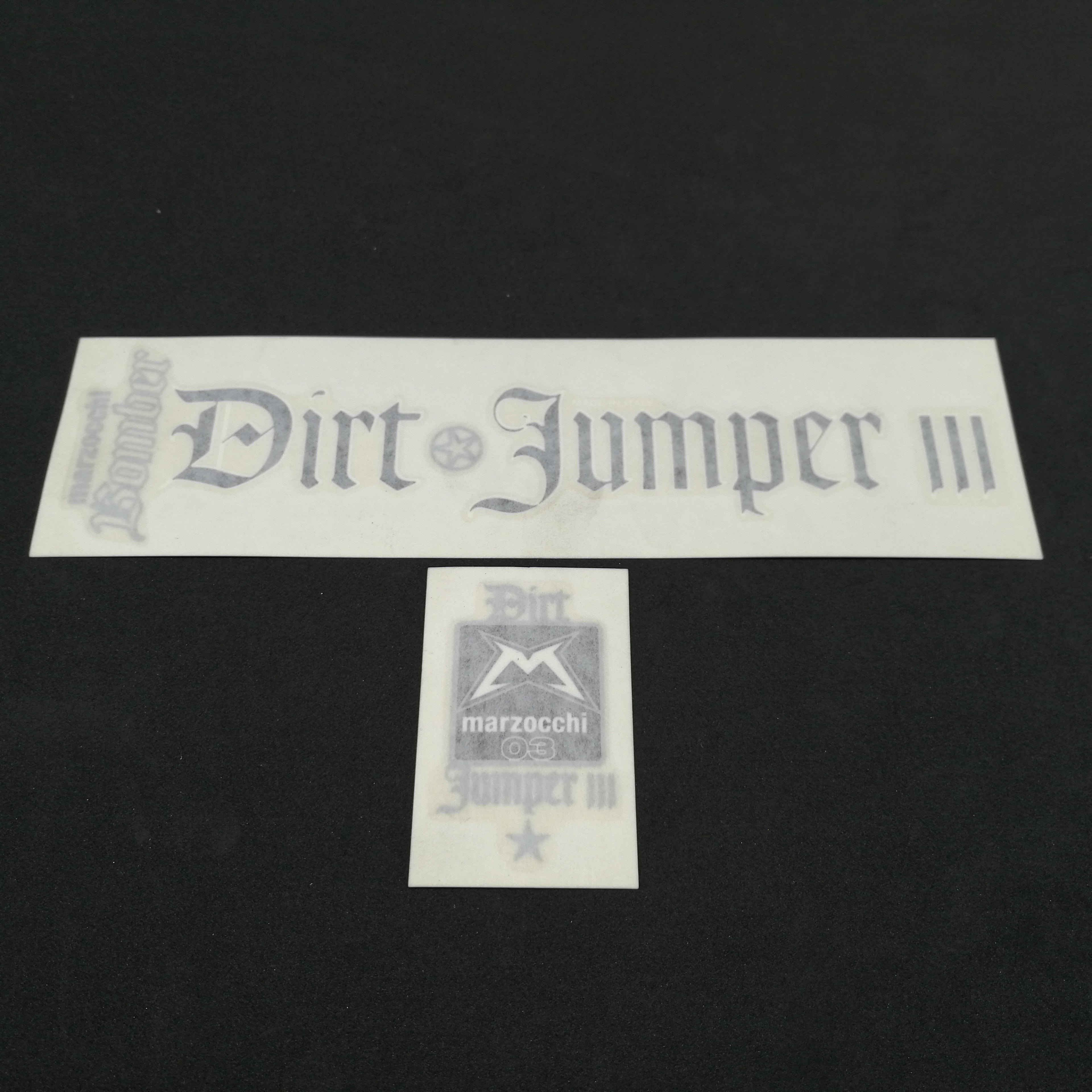 RH+LH LABELS DJ3 SILVER/BLACK