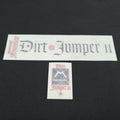 RH+LH LABELS DJ2 BLACK/RED