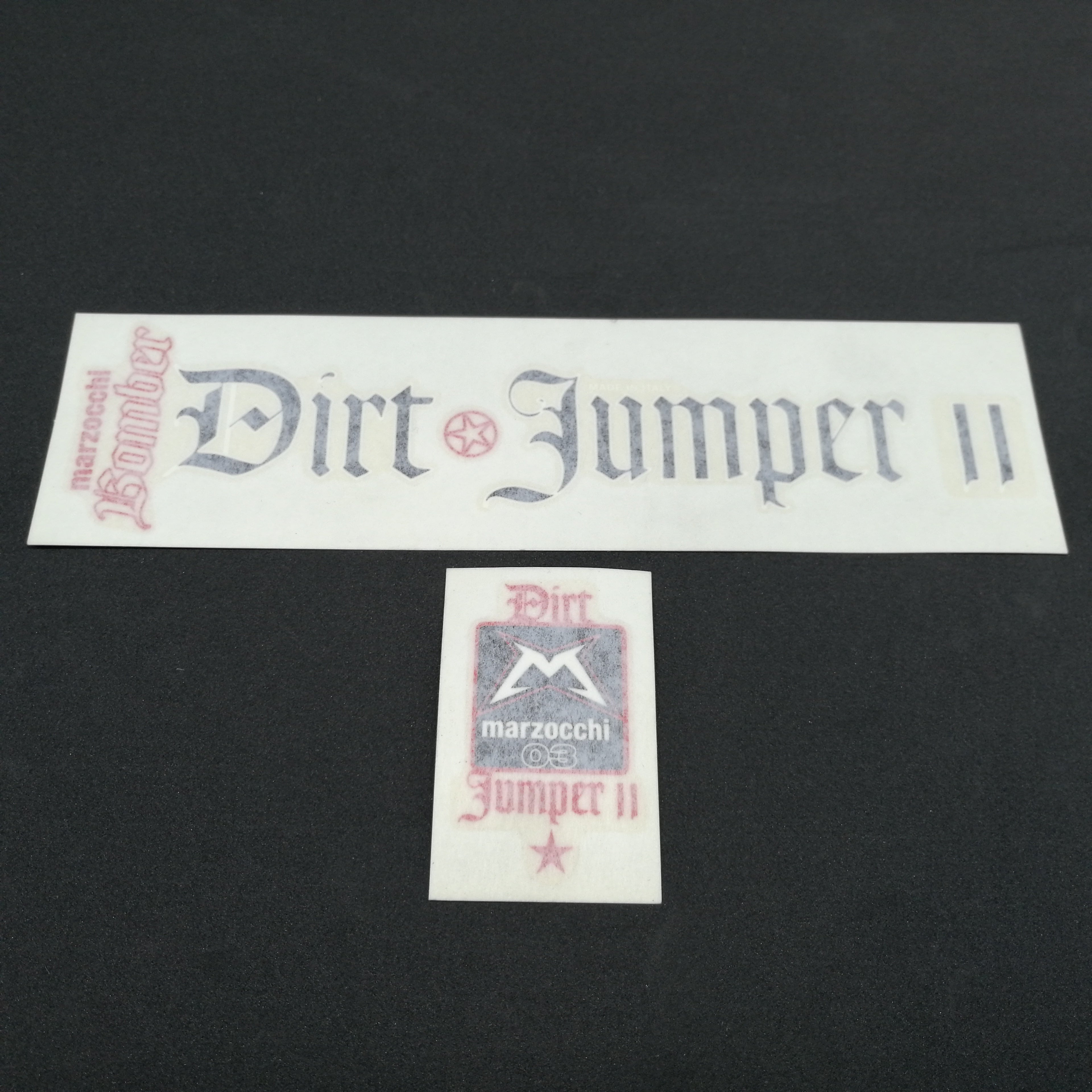 RH+LH LABELS DJ2 BLACK/RED