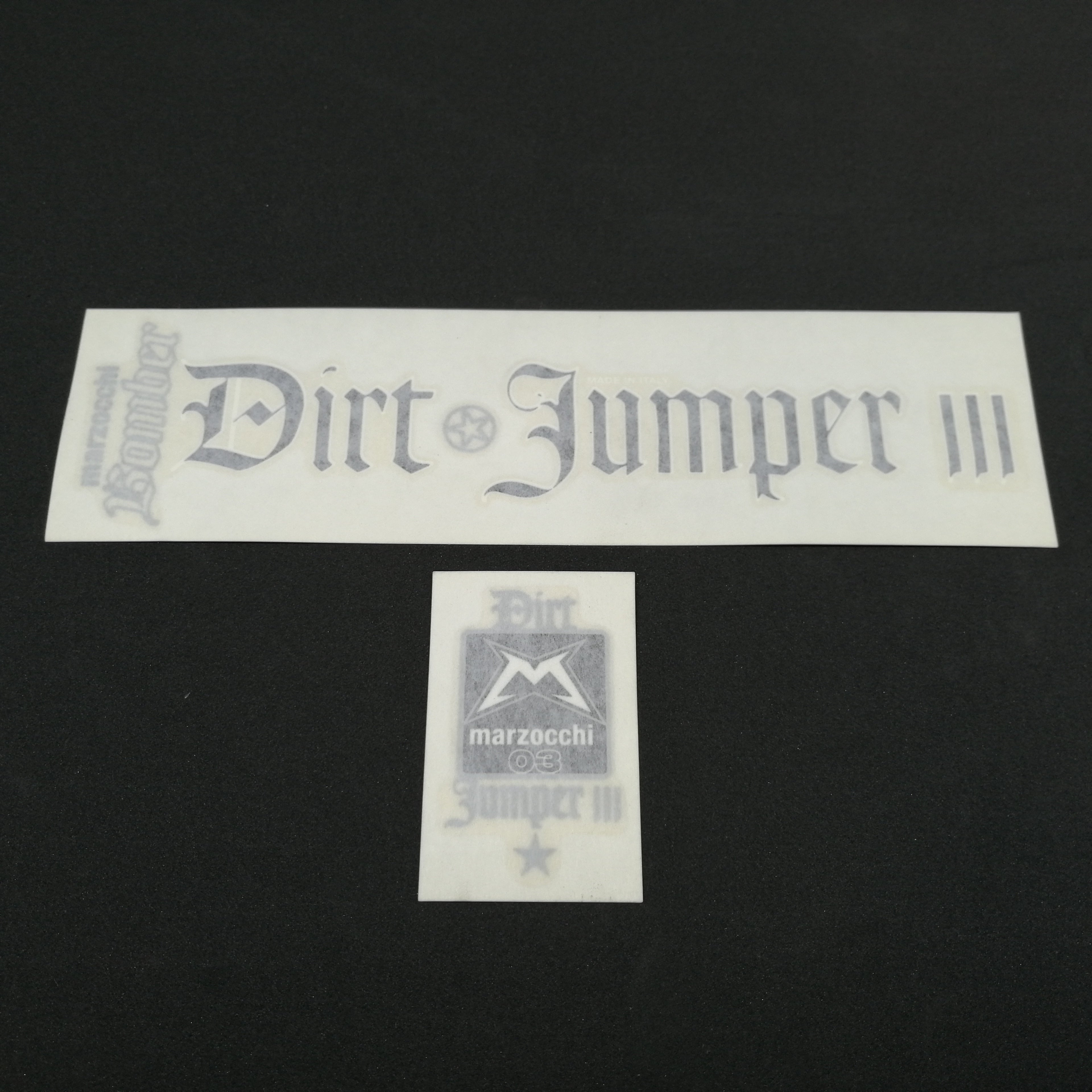 RH+LH LABELS DJ2 SILVER/ BLACK