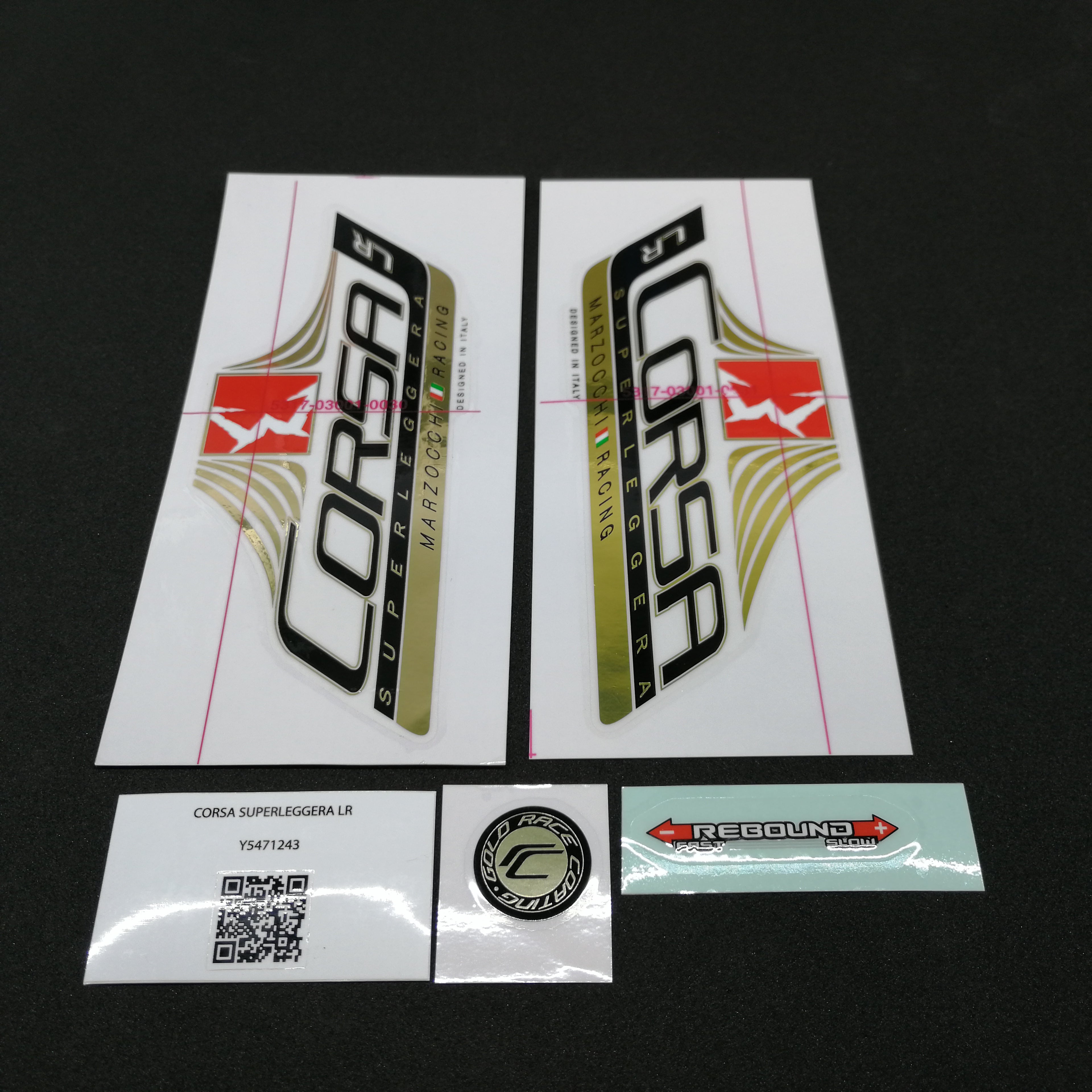 STICKER KIT MY13 CORSA SL LR WHTF #R