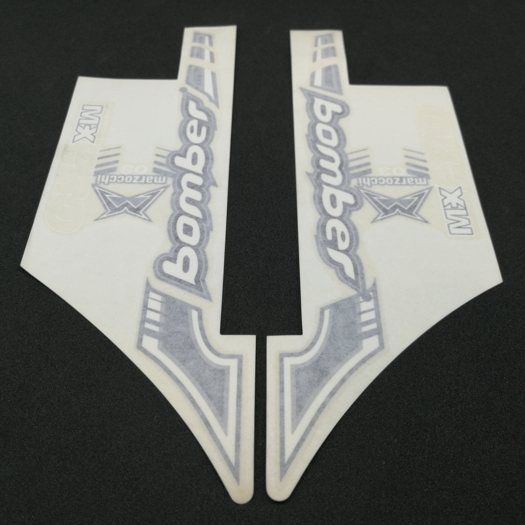 RH+LH LABELS MX PRO WHITE