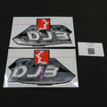 STICKER KIT MY13 DJ3 BLKF