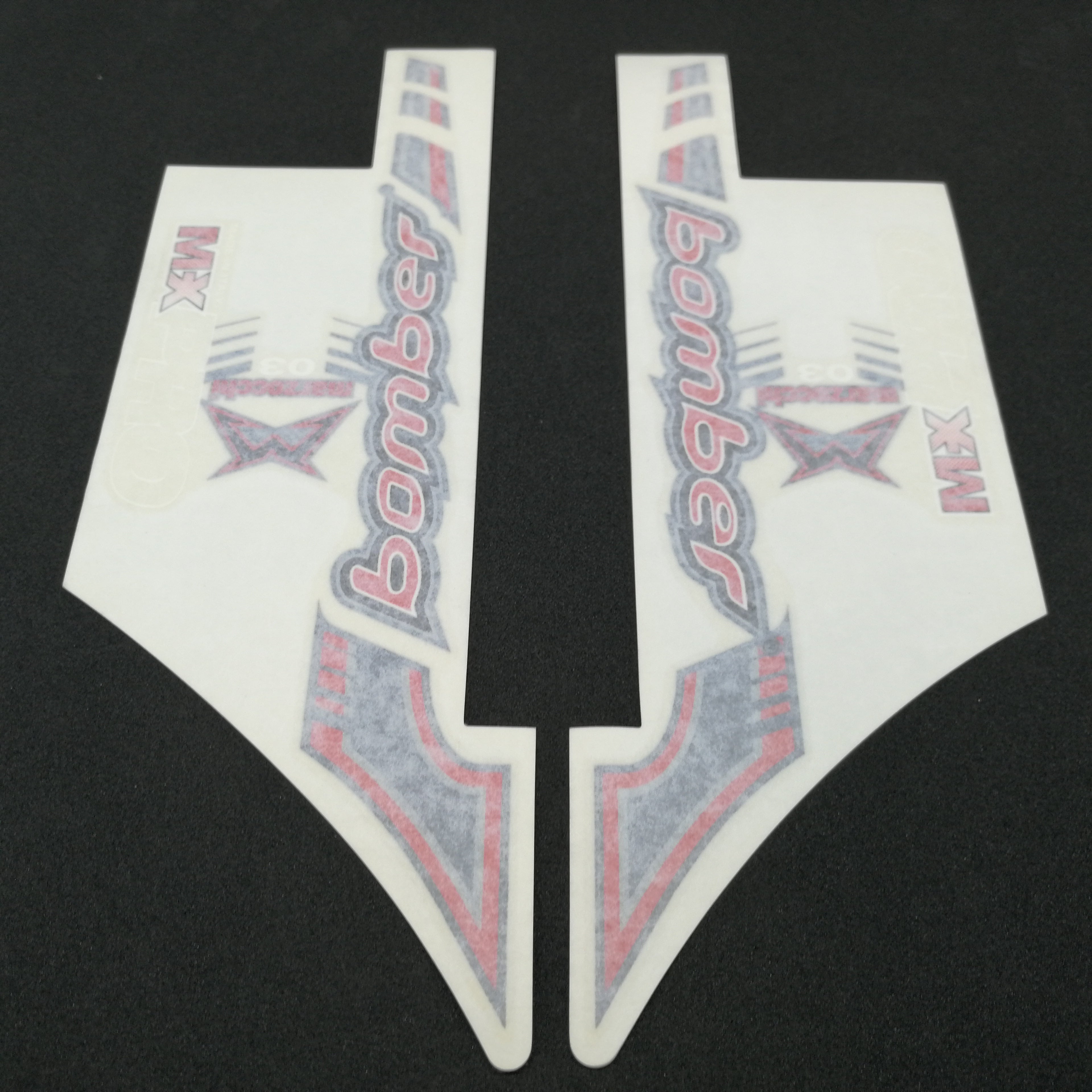 RH+LH LABELS MX PRO RED