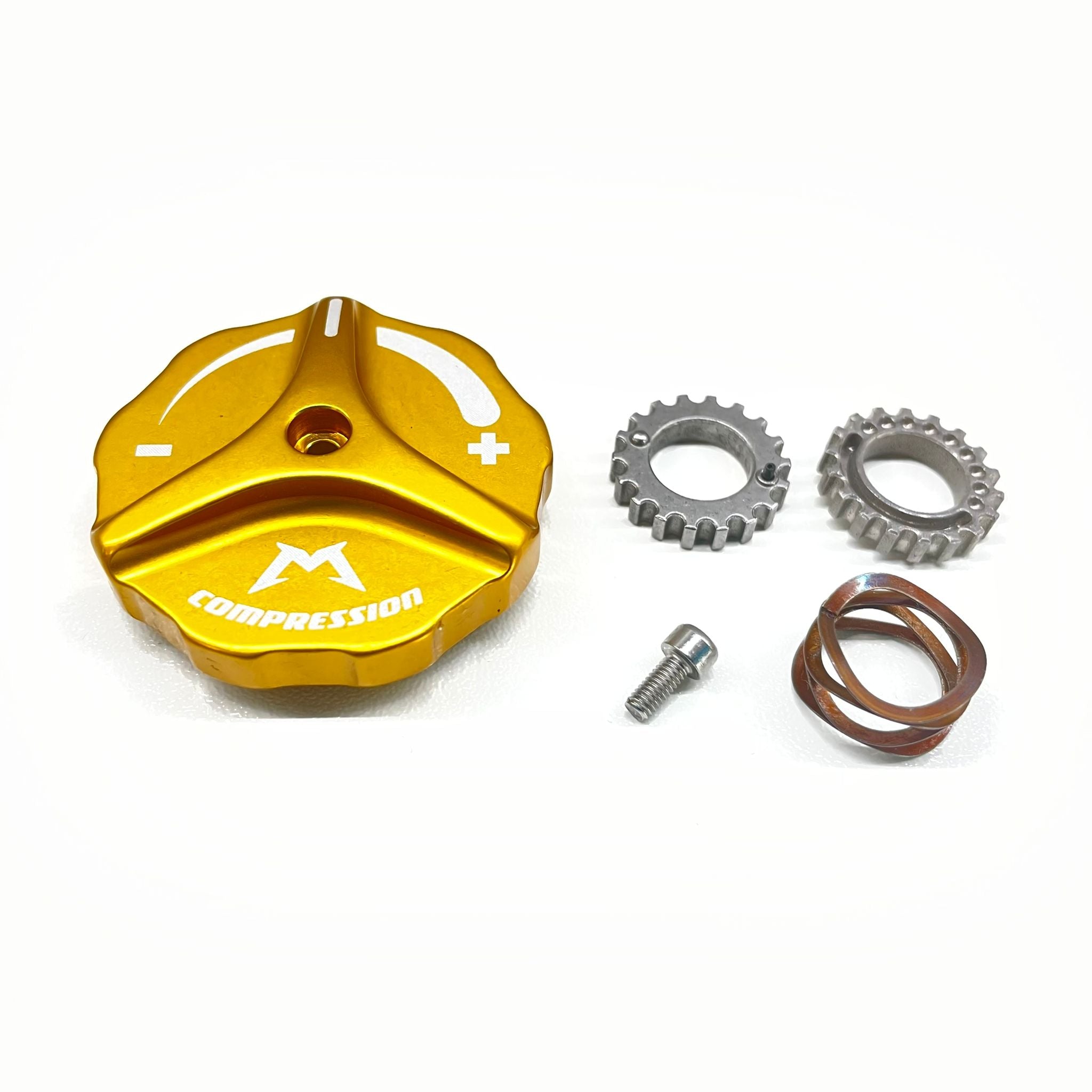 Service Set: 2019 Grip Marzocchi 58 Grip Topcap Interface Parts