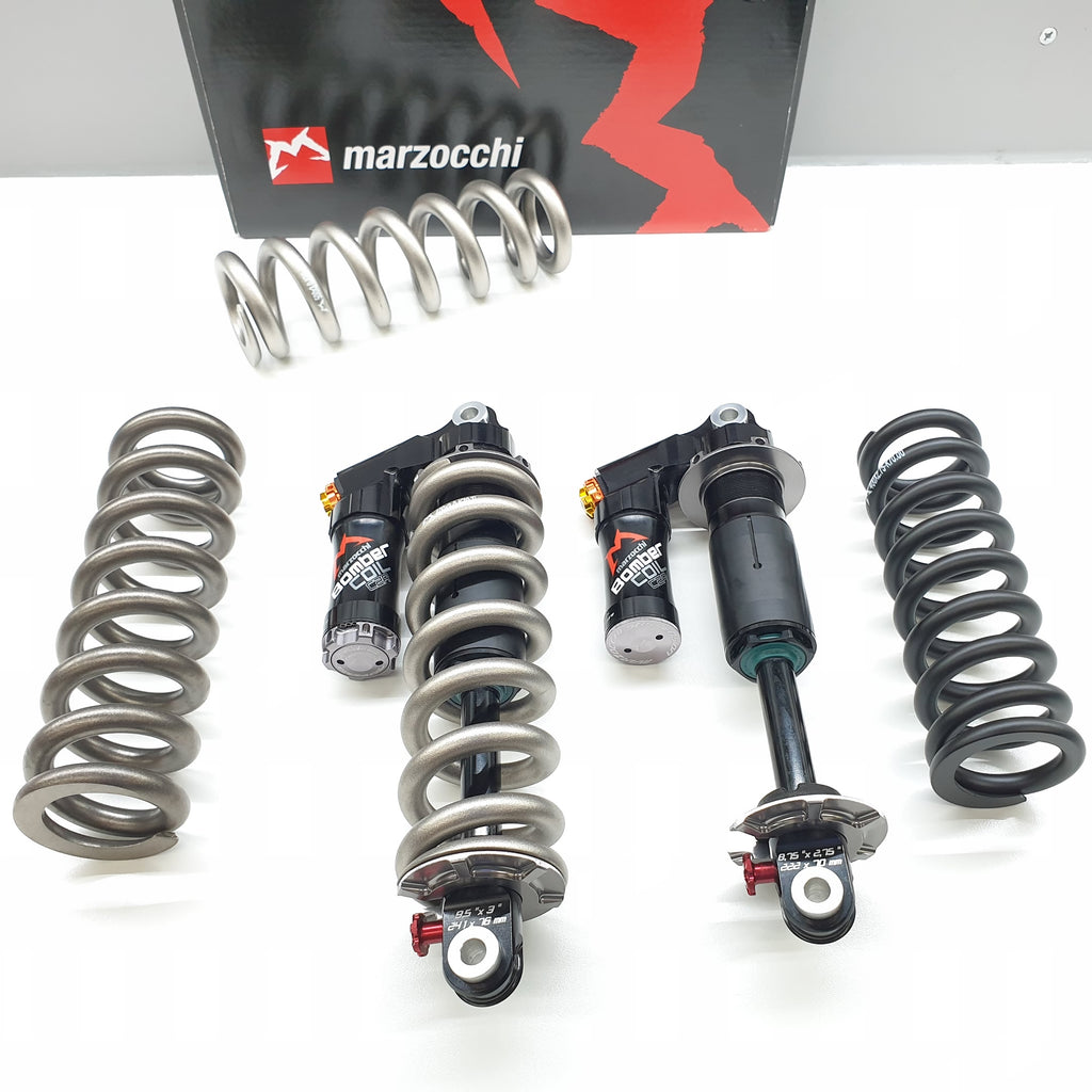 Marzocchi MOTO C2R PB’18 rear shock in various sizes – side view